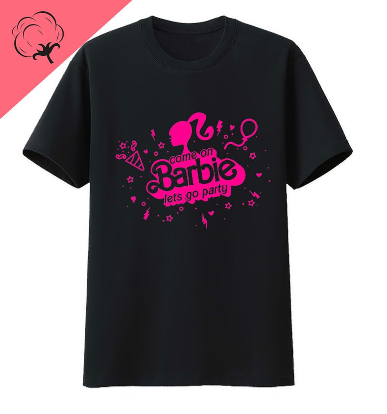 T-Shirt Barbie en coton