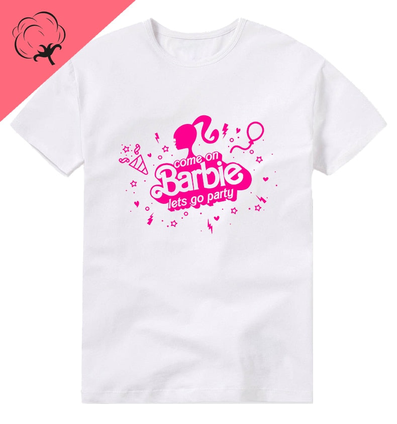 T-Shirt Barbie en coton