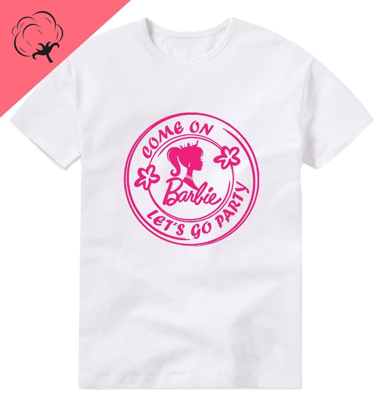 T-Shirt Barbie en coton