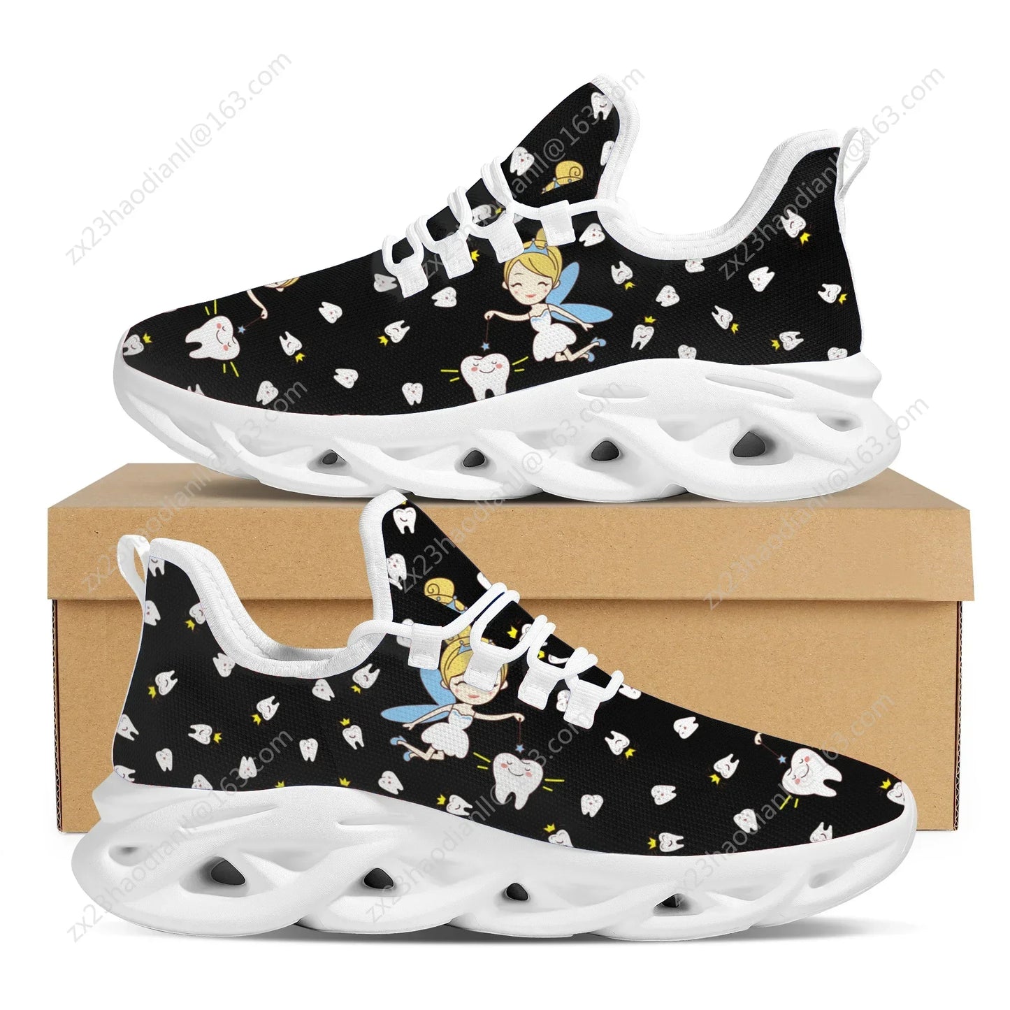 Sneakers Chaussures Dentiste "Fée des dents"