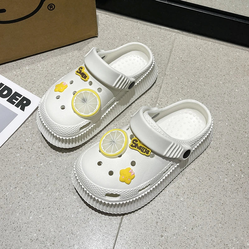 Sabots infirmières - Chaussures ouvertes soignants avec Charms