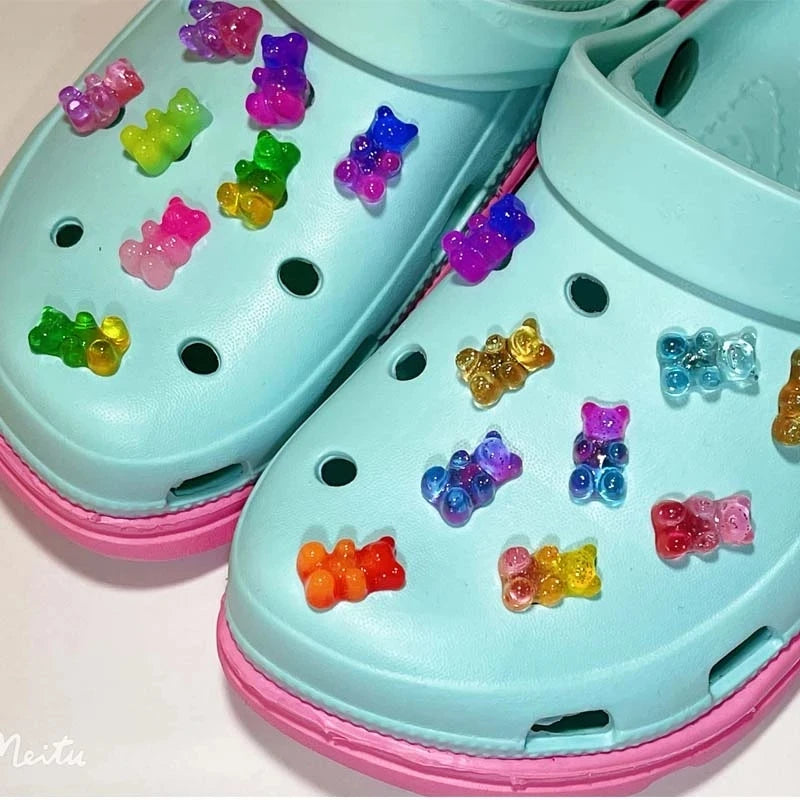 Lots de charms pour croc's Bonbons Nounours
