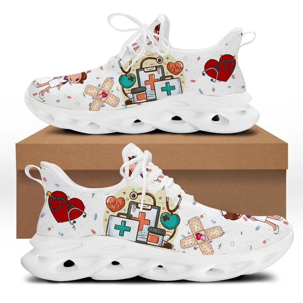 Chaussures "Infirmière" Sneakers Confortables - 9 modèles
