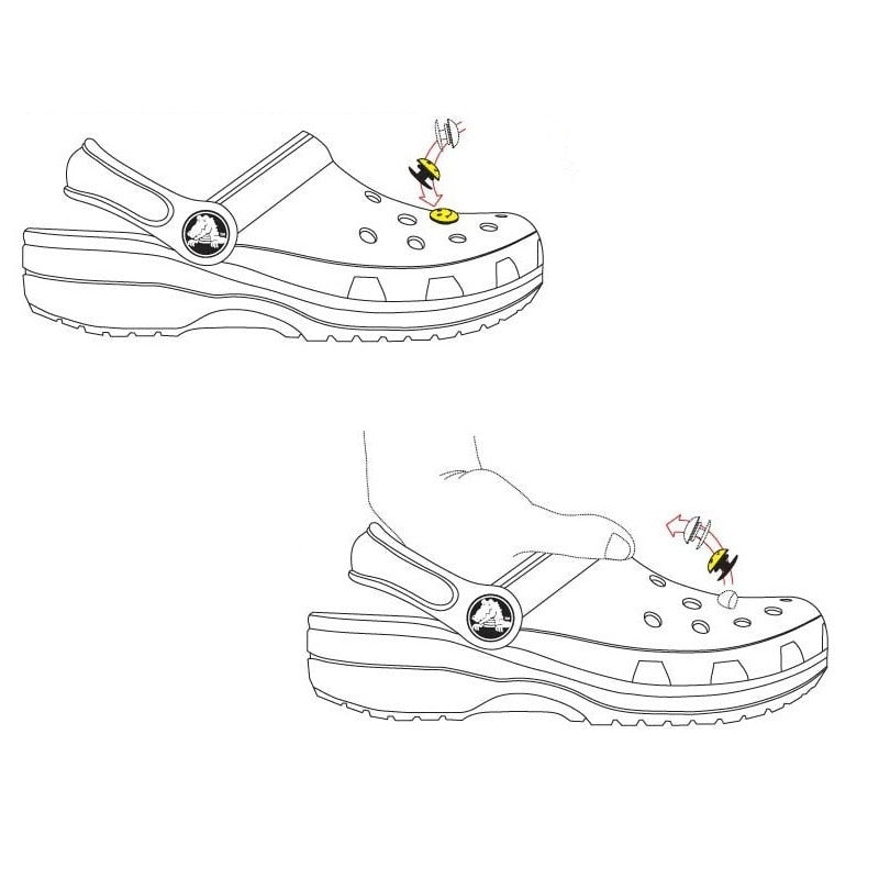 Charms pour Crocs - Lot de 10 | Accessoire infirmière