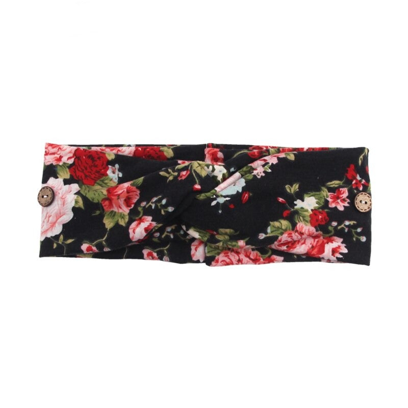 Bandeau | Serre tête avec bouton accroche masque | Accessoire infirmière