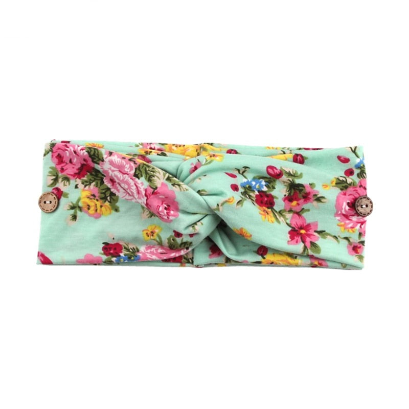 Bandeau | Serre tête avec bouton accroche masque | Accessoire infirmière