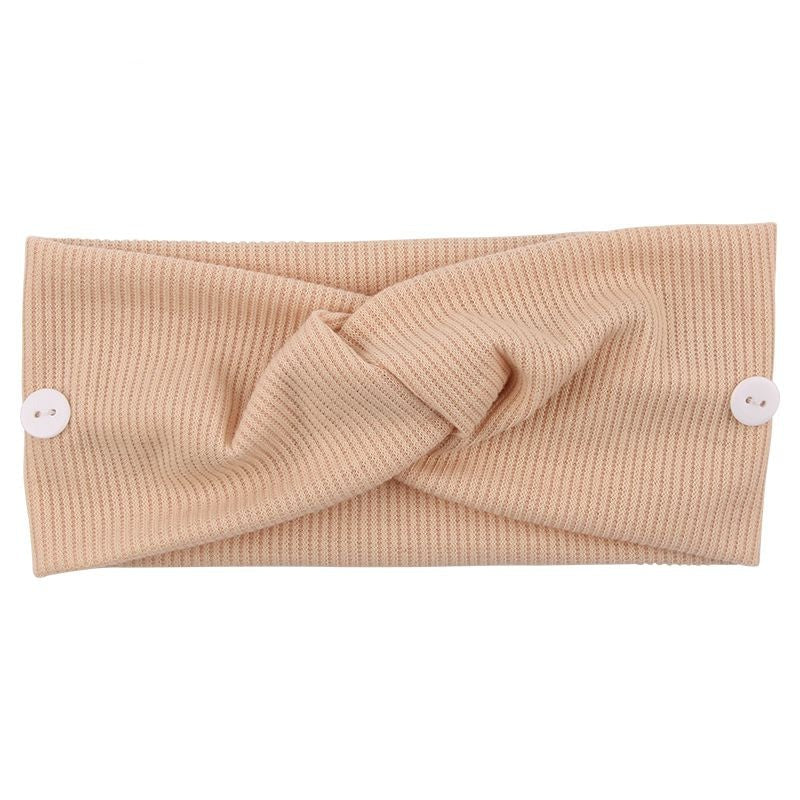 Bandeau | Serre tête avec bouton accroche masque | Accessoire infirmière