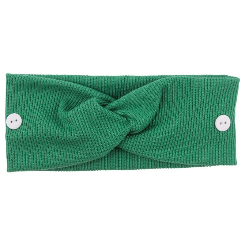 Bandeau | Serre tête avec bouton accroche masque | Accessoire infirmière