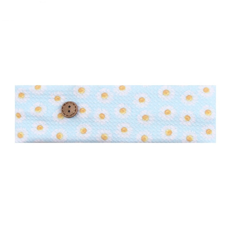 Bandeau | Serre tête avec bouton accroche masque | Accessoire infirmière