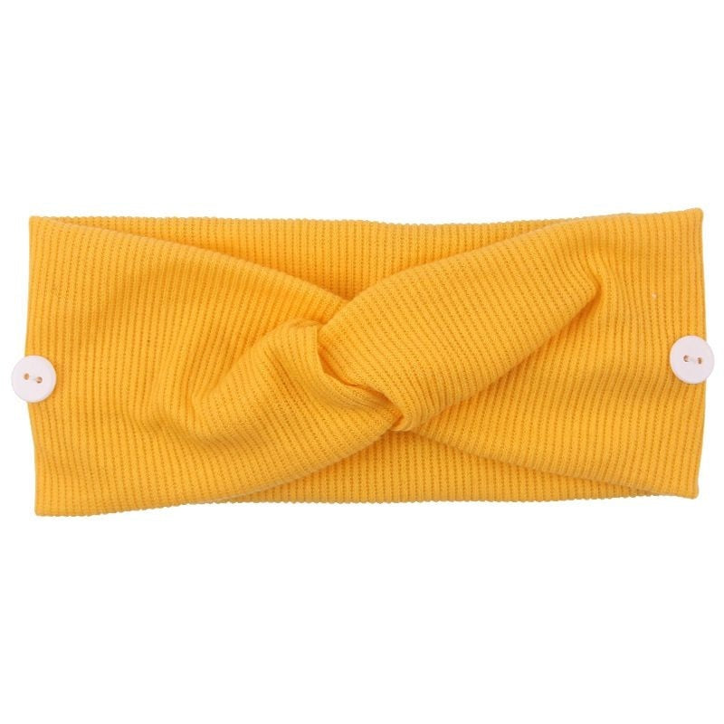 Bandeau | Serre tête avec bouton accroche masque | Accessoire infirmière