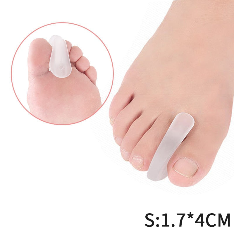 Séparateur d'orteils en silicone | Correcteur Hallux Valgus