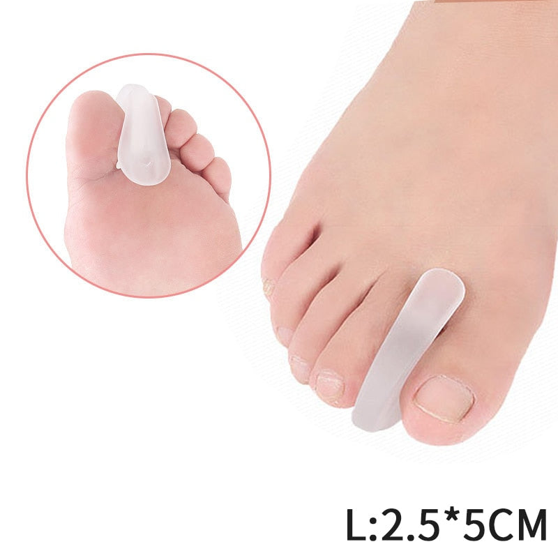 Séparateur d'orteils en silicone | Correcteur Hallux Valgus