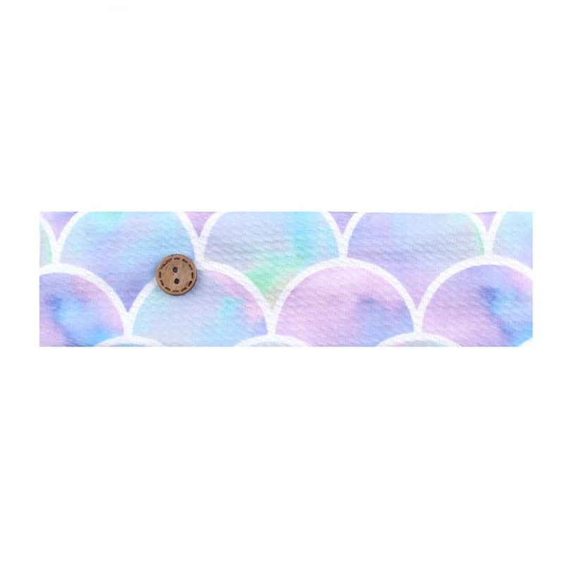 Bandeau | Serre tête avec bouton accroche masque | Accessoire infirmière