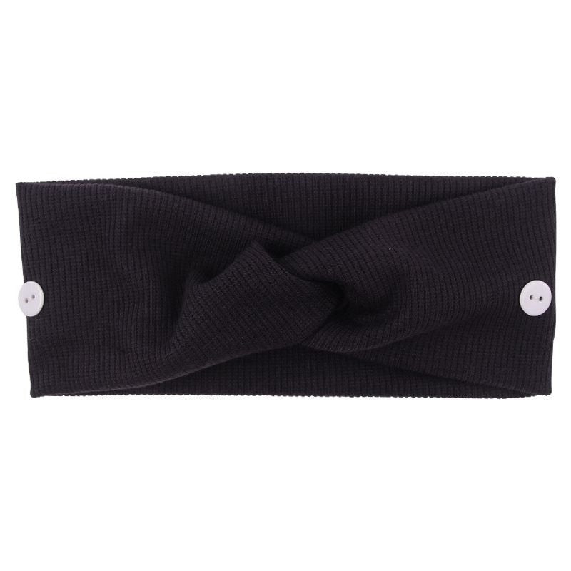 Bandeau | Serre tête avec bouton accroche masque | Accessoire infirmière