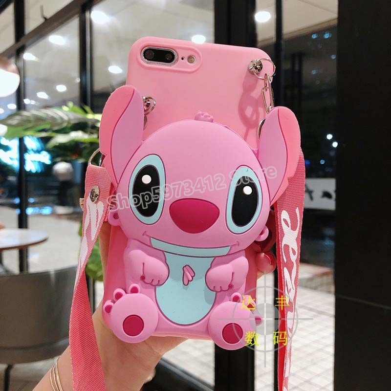 Coque iPhone bandoulière Lilo & Stitch + 10 modèles