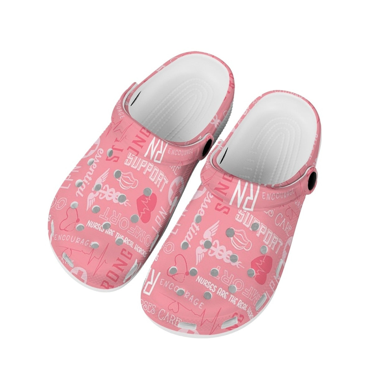 Sabots style Crocs Aide-Soignante & Infirmière - Motifs médicaux