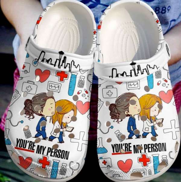 Sabots crocs infirmière "Best friend" Chaussures