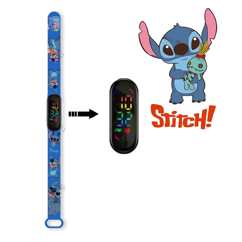 Montre infirmière Lilo & Stitch LED Waterproof