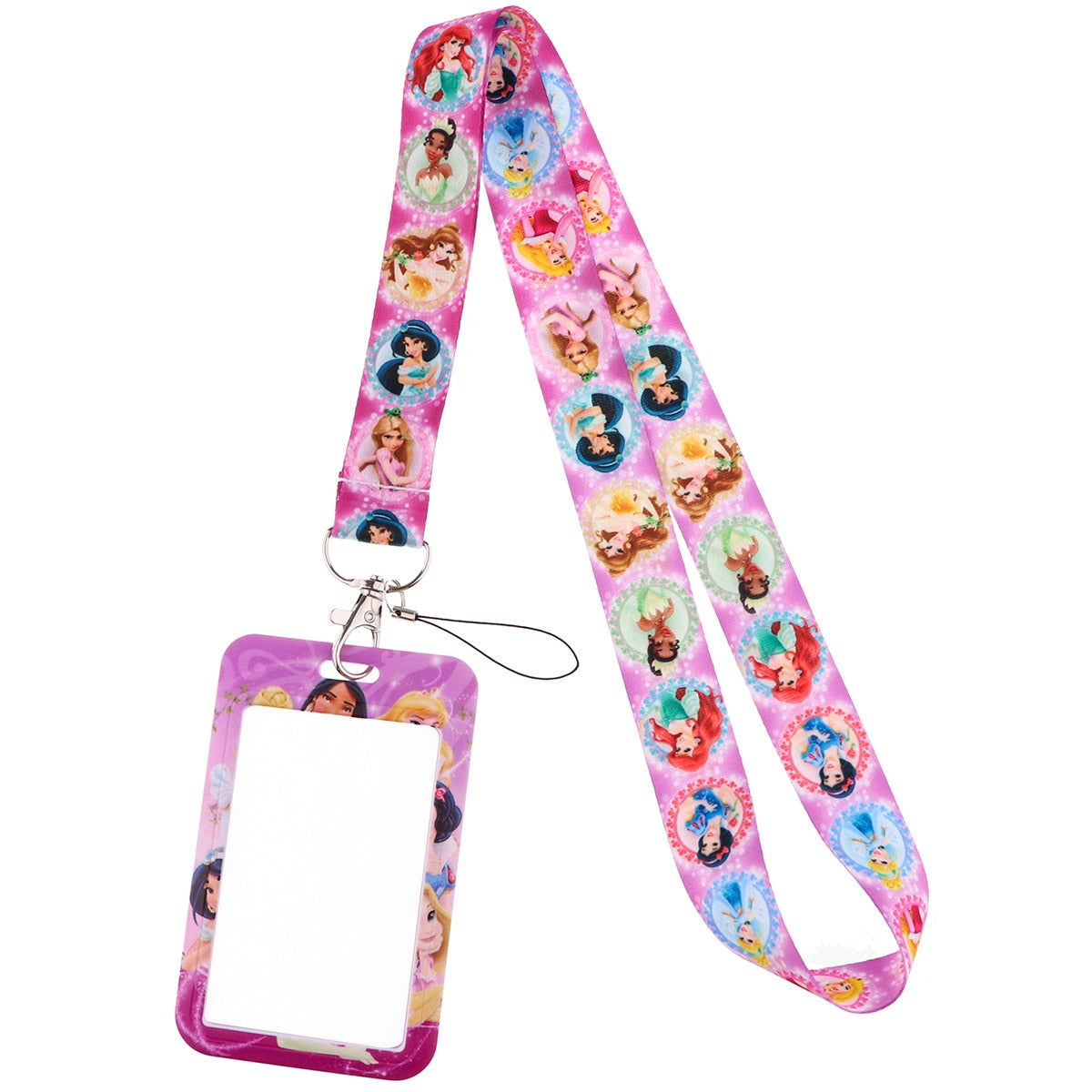 Tour de cou infirmière Princesses Disney - Porte badge intégré