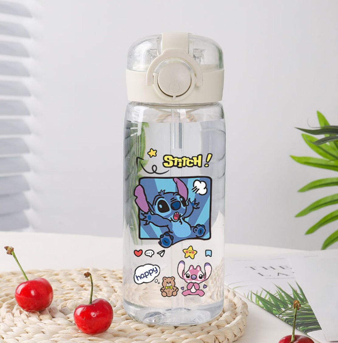 Gourde Étudiante infirmière "Lilo et Stitch" 550ml