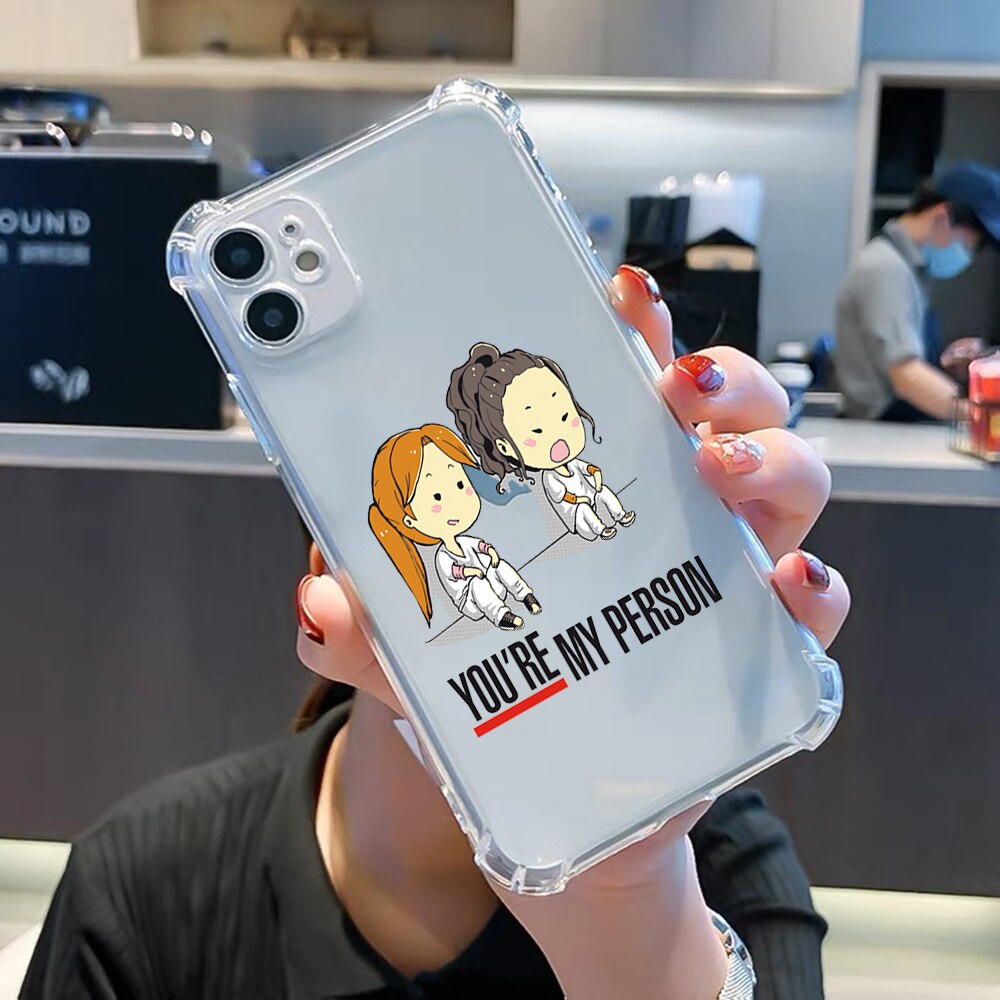 Coque Meilleure Amie "You're My Person" iPhone | Accessoire infirmière