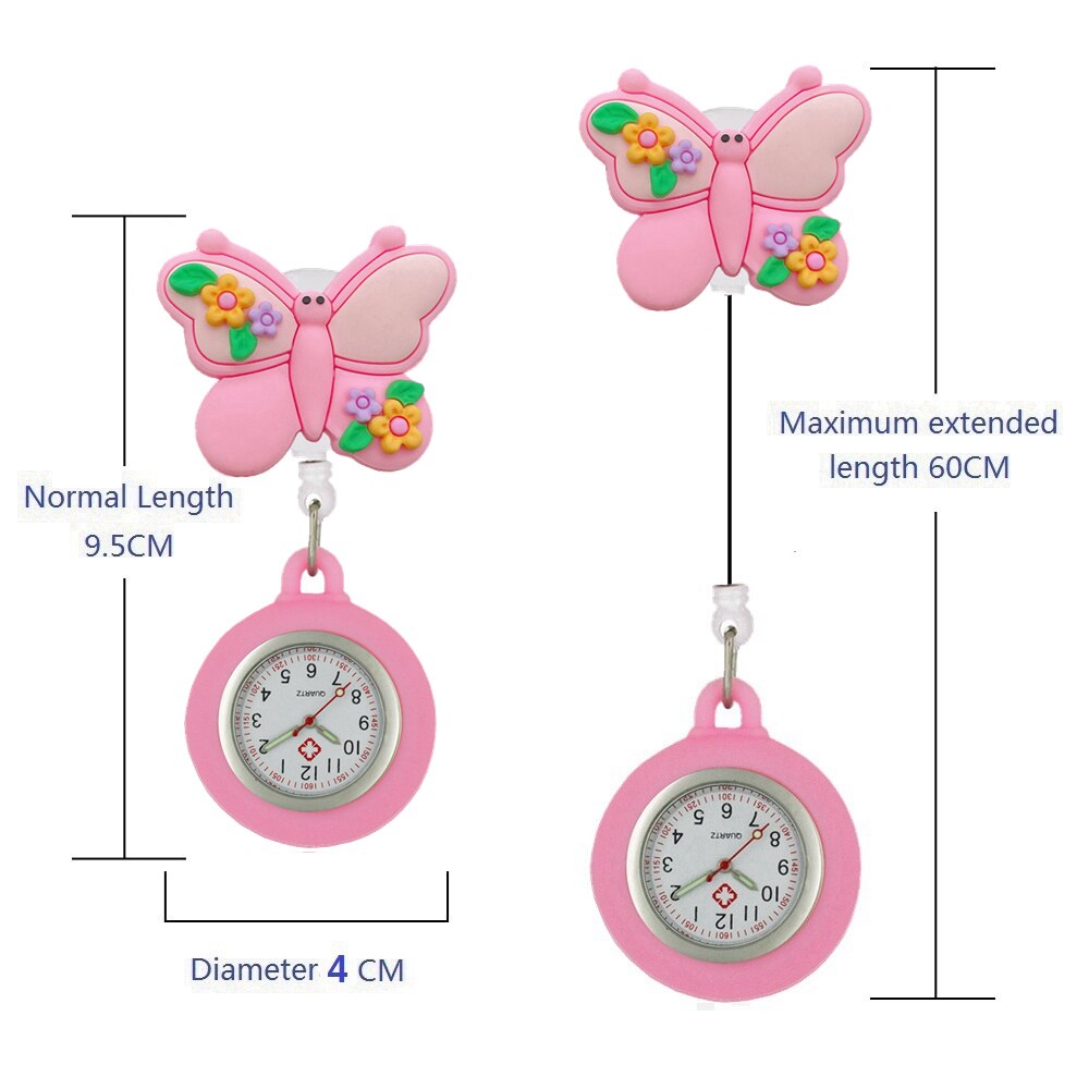 Montre blouse rétractable blouse infirmière - Fantaisies