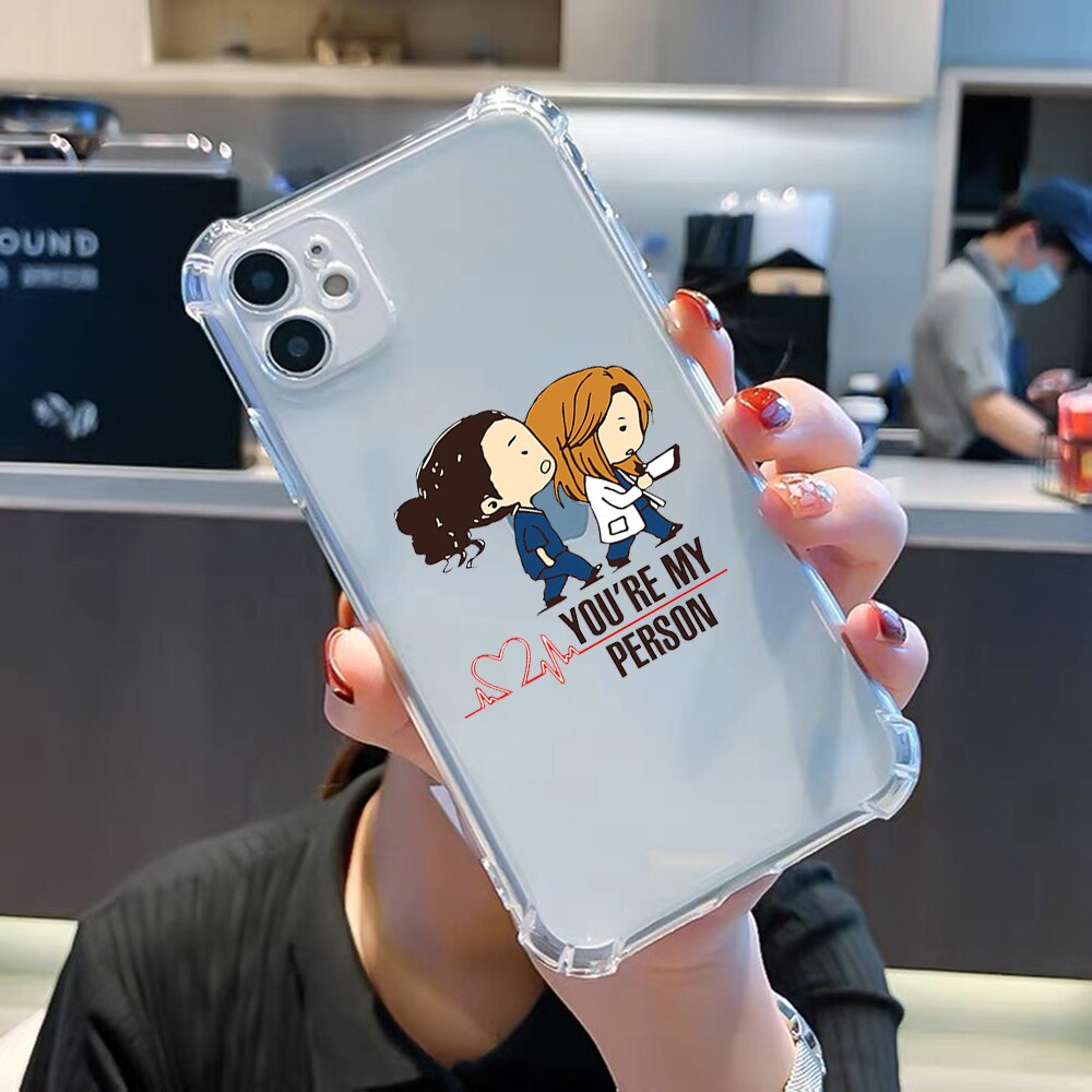 Coque Meilleure Amie "You're My Person" iPhone | Accessoire infirmière