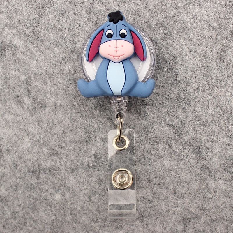 Clip blouse rétractable pour Badge Infirmière Disney