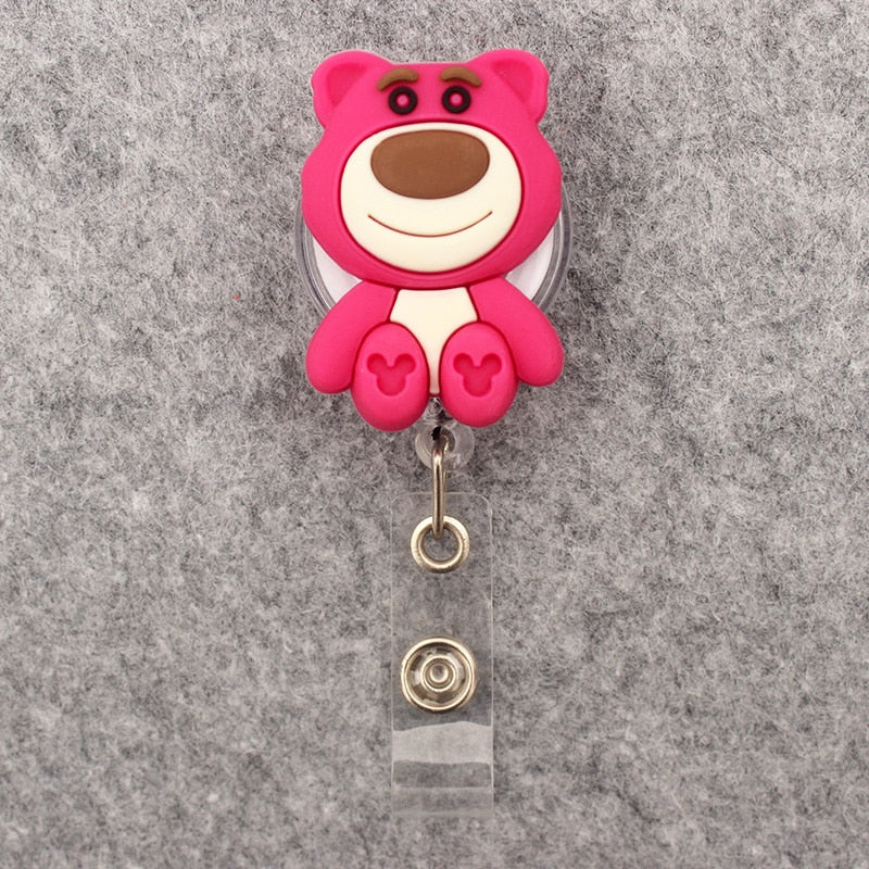 Clip blouse rétractable pour Badge Infirmière Disney