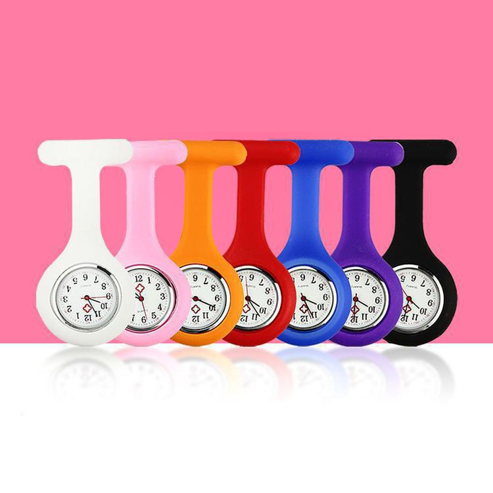 Montre infirmière silicone couleur