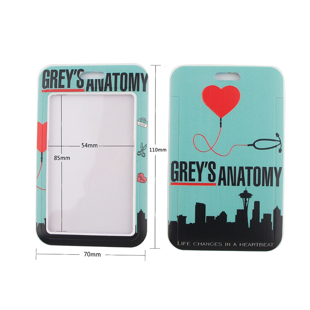 Cordon tour de cou / Porte-badge pour Infirmière - Grey's Anatomy