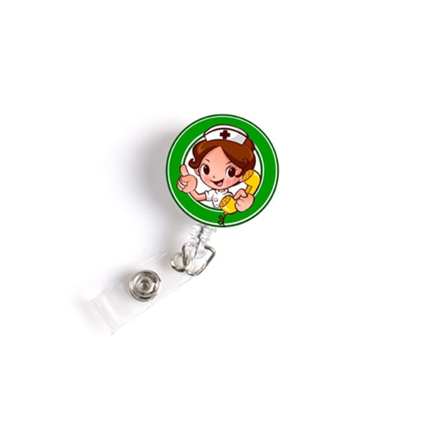 Porte-Badge rétractable fantaisie