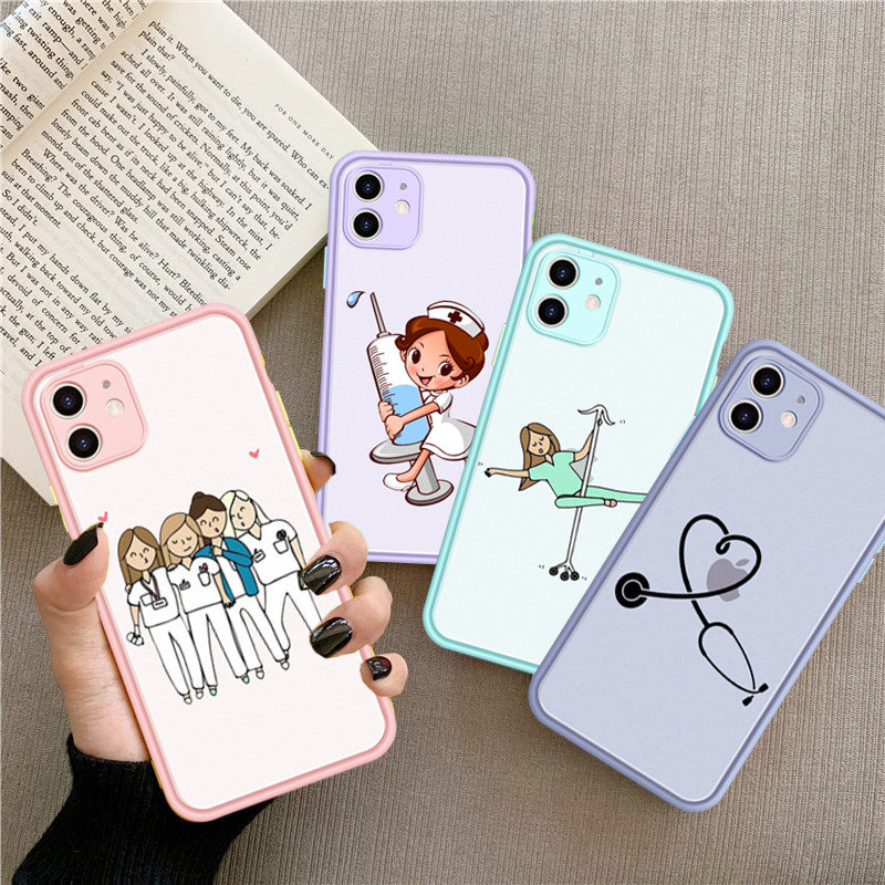 Coque iPhone Infirmière | Aide soignante | Cadeau infirmière