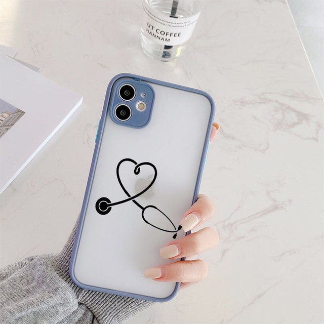 Coque iPhone Infirmière | Aide soignante | Cadeau infirmière