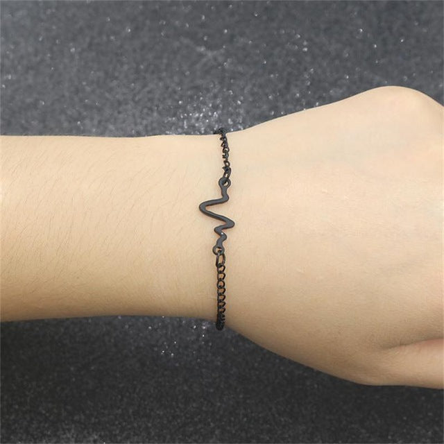 Bracelet "Electrocardiogramme" (ECG)