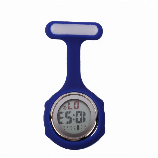 Montre infirmière digitale à cliper sur la blouse
