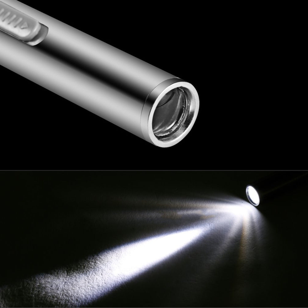 Lampe LED à clipper sur blouse - Rechargeable USB