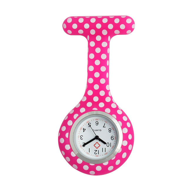 Montre infirmière à poids en silicone