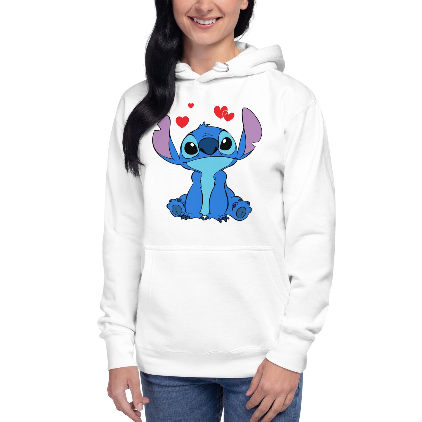 Sweat-Shirt / Hoodie Stitch à capuche - 4 couleurs