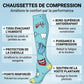 Lot de 6 Paires de chaussettes de compression pour infirmière