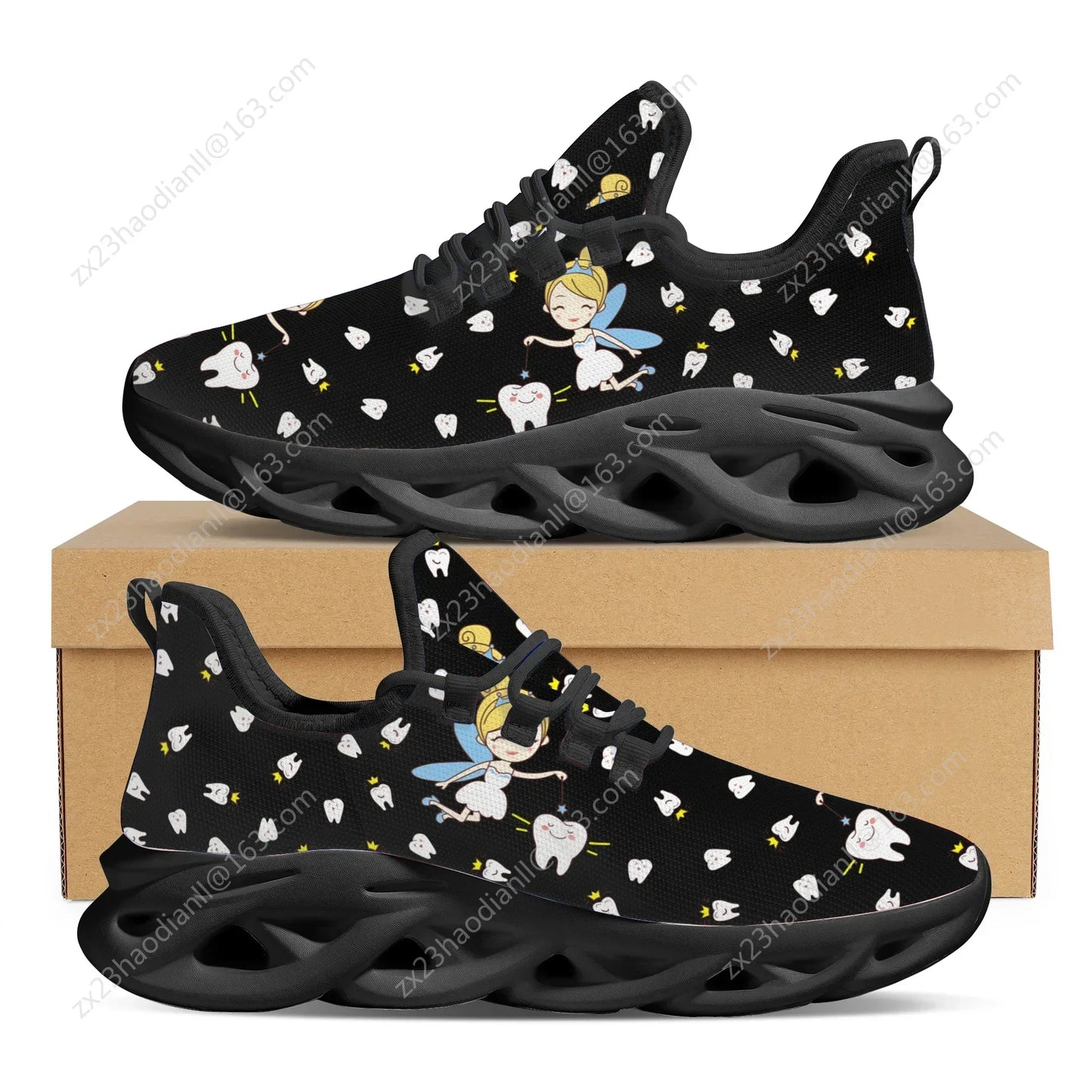 Sneakers Chaussures Dentiste "Fée des dents"