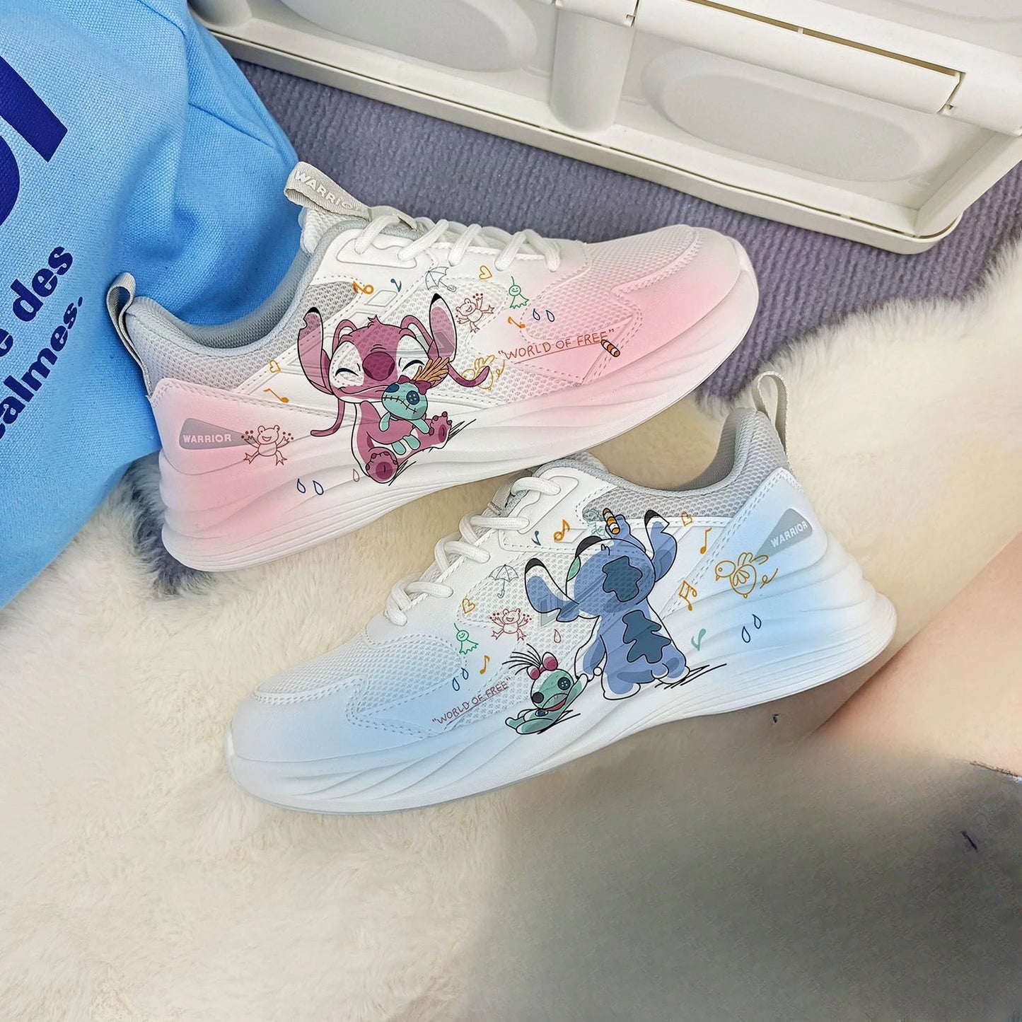Sneakers Stitch fashion Chaussures confort