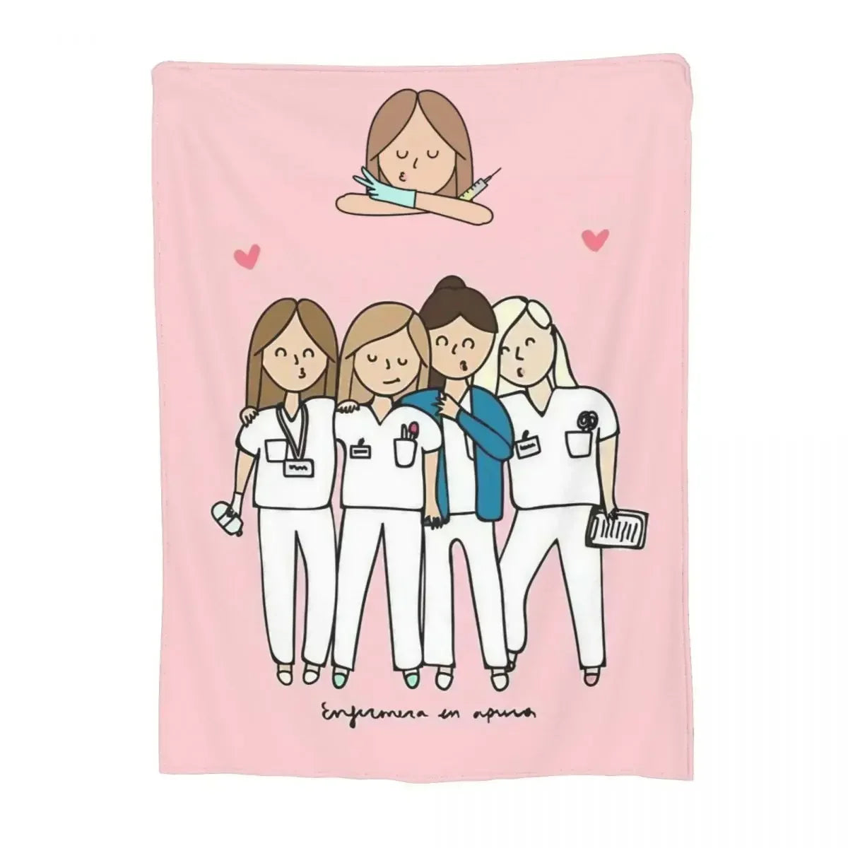 Plaid Infirmière Douillet
