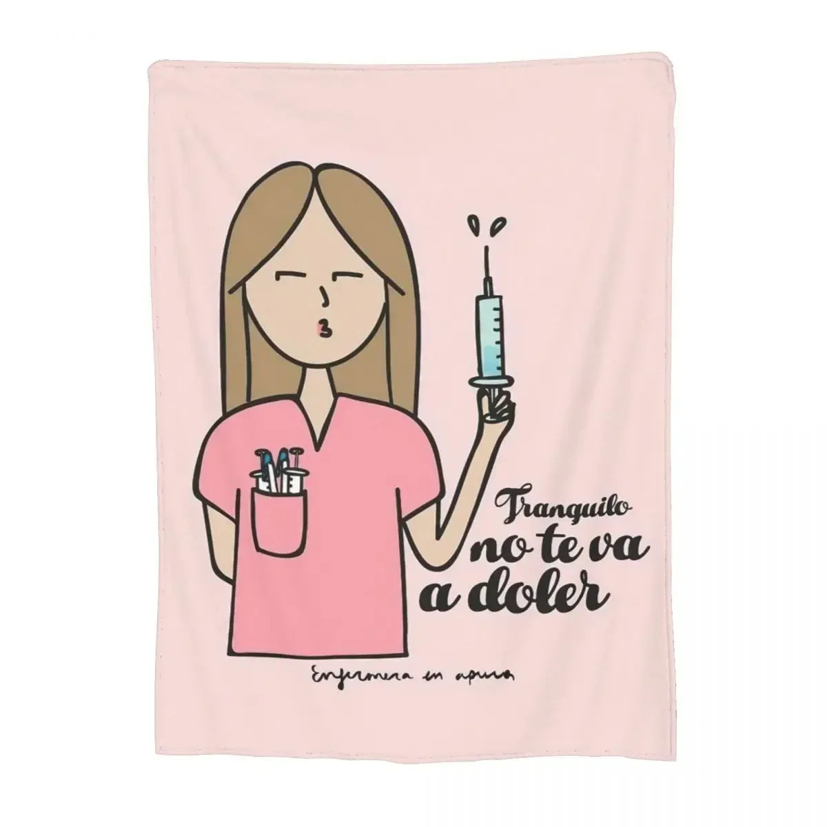 Plaid Infirmière Douillet