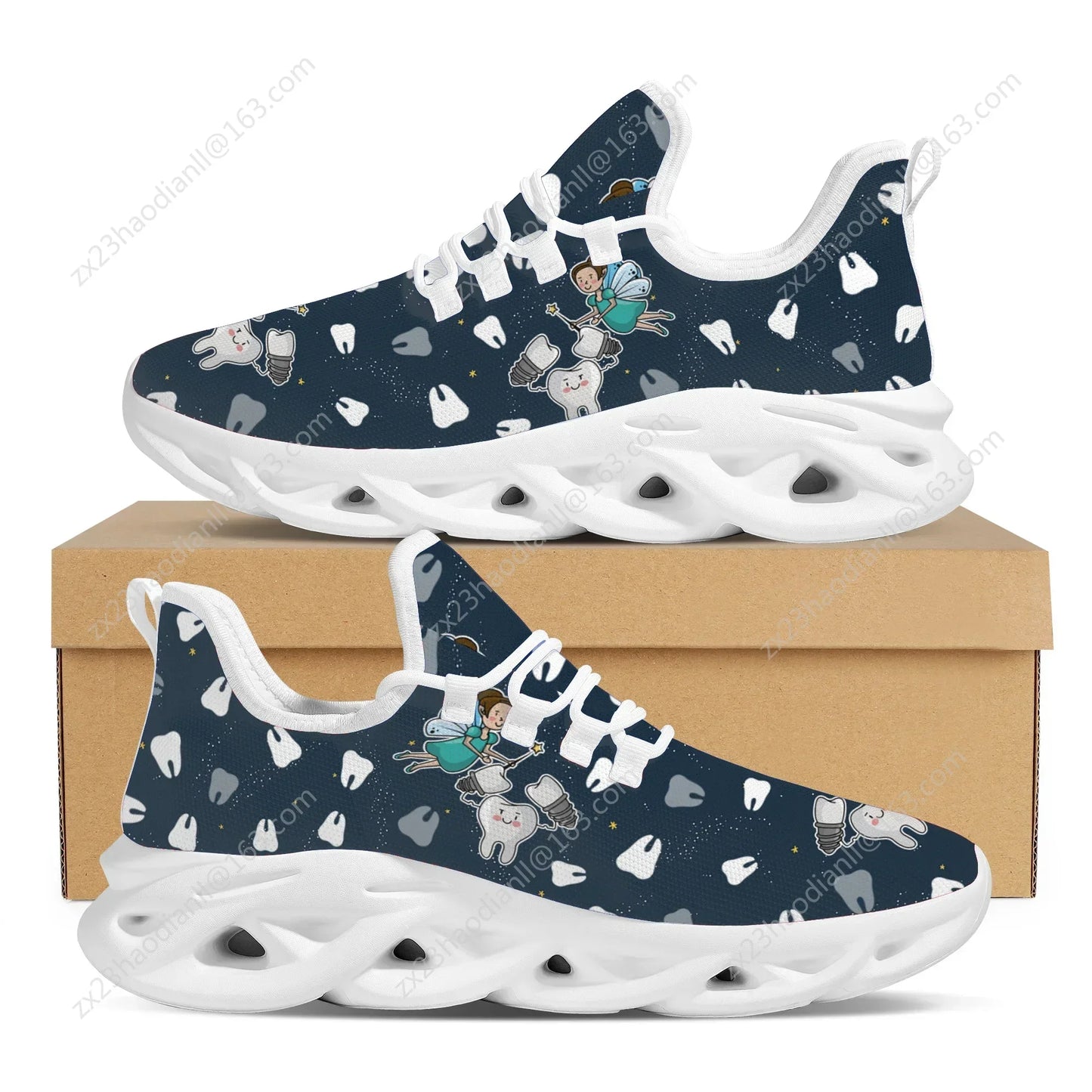 Sneakers Chaussures Dentiste "Fée des dents"
