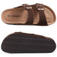 Sandales mules ouvertes style Birk