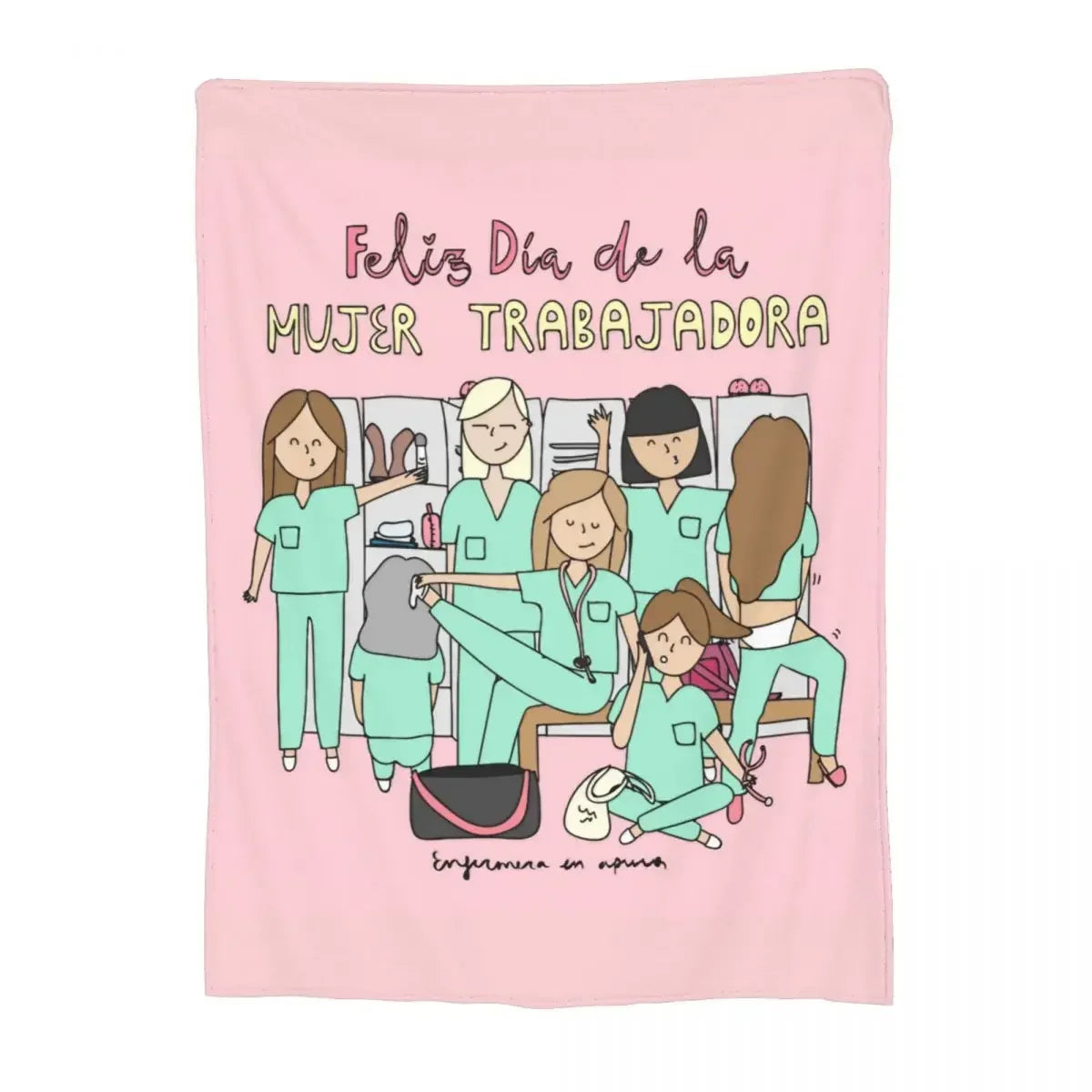 Plaid Infirmière Douillet