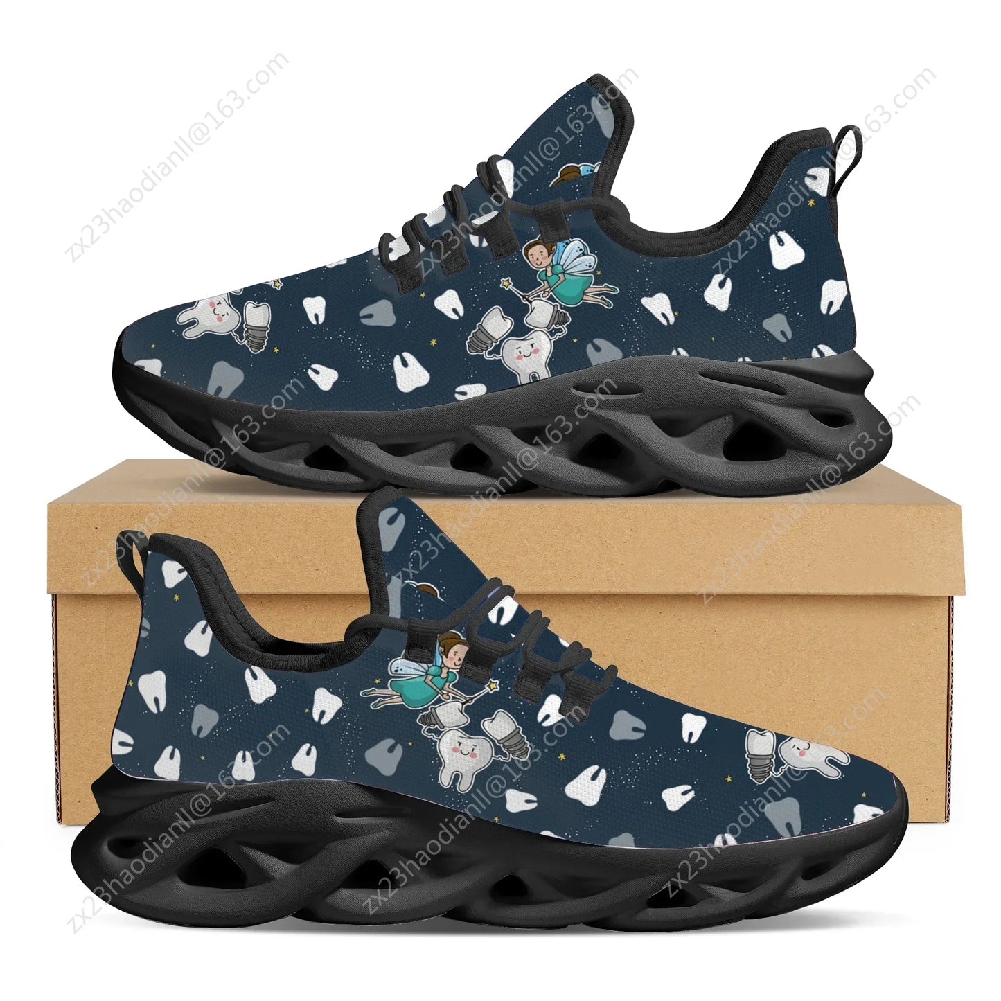 Sneakers Chaussures Dentiste "Fée des dents"