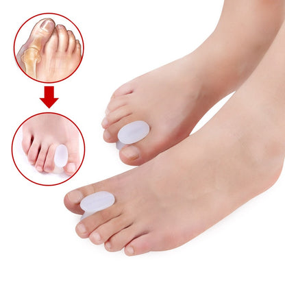 Séparateur d'orteils en silicone | Correcteur Hallux Valgus