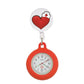Montre infirmière rétractable pour blouse - symboles médicaux